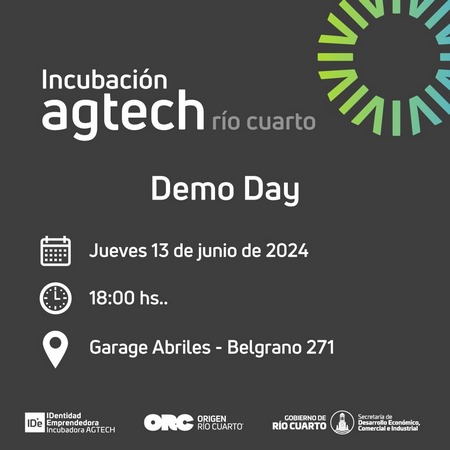 incubacion agtech demo day